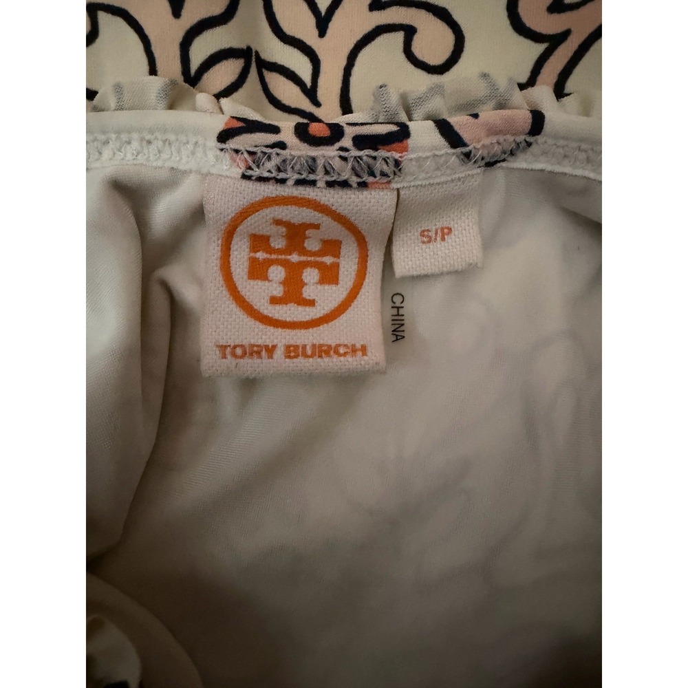 Tory Burch Hicks Garden One Piece Floral Swimsuit Women's Size Small - Picture 10 of 10